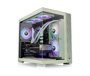 Kabinett - Thermaltake View 380 TG ARGB - Kabinett - Tower - Grønn - CA-1Z2-00MEWN-00