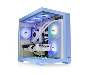 Kabinett - Thermaltake View 380 TG ARGB - Kabinett - Tower - Blå - CA-1Z2-00MFWN-00