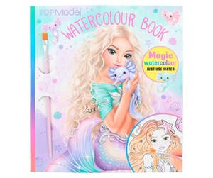 Kreative leker - Depesche TOPModel - Watercolour Book MERMAID - (412414) - 412414