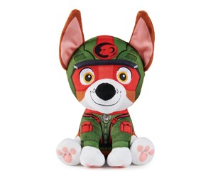 Dukker, Bamser & Utstyr - Spin Master Paw Patrol - Jungle Basic Plush 20 cm - Tracker - 0778988499153