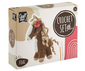 Arts & Crafts - Tilbehør - Creative Craft Group Craft ID - Crochet kit Foal (CR1715) - CR1715/GE