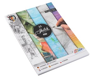 Hobbyartikler - Legind Grafix - Sketch Pad A4 - 80 Sheets - (K-150013) - K-150013