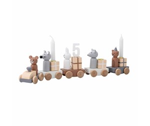 Dekorasjon - Bloomingville MINI - Wooden Birthday Train - 56208414