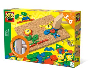 Kreative leker - SES - Hammer tic shapes imagination - S00926