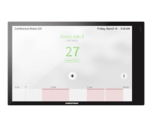 Smarthus - Crestron Electronics Crestron TSW-770-GV-B-S - control panel with touch screen - 7" wall mount - smooth black - TAA Compliant - TSW-770-GV-B-S