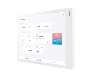 Smarthus - Crestron Electronics Crestron TSW-770-GV series TSW-770-GV-W-S - Government Version - control panel with touch screen - 7" wall mount - smooth white - TSW-770-GV-W-S