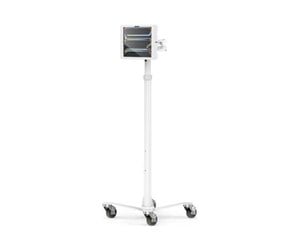 Skjermholder - Compulocks iPad Pro M4/iPad Air M2 2024 Enclosure Medical Rolling Cart Extended - Apex Rise Freedom Extended - MCRSTDEXW11APXW