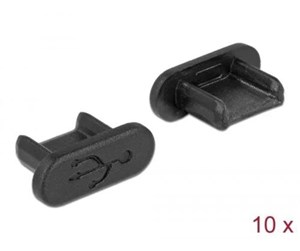 Kabelordner/Kabelstrømpe - DeLOCK Dust Cover for USB 2.0 Micro-B Female - 64007