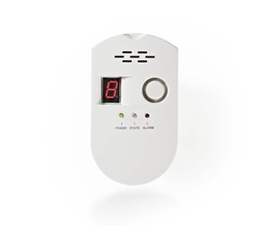 Smarthus - Nedis DTCTG10CWT gas detector - DTCTG10CWT