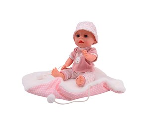 Dukker, Bamser & Utstyr - Baby Rose Baby Doll Deluxe 35cm - 27713