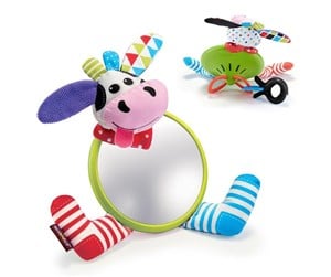 Babyleker - Yookidoo My First Mirror Friend - Cow - YO40144