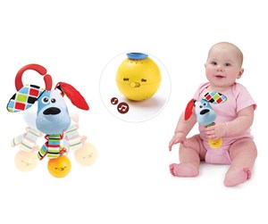 Babyleker - Yookidoo Shake Me Rattle Dog - YO40134