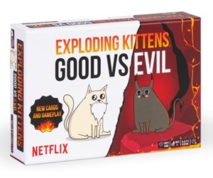 Brettspill & Puslespill - Exploding Kittens Good vs Evil Nordic - EKIEK12NO