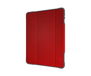 Nettbrett - Deksler og etui - STM Dux Plus Duo (iPad 9th/8th/7th gen) EDU - Red - STM-222-237JU-02