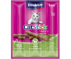 Katt - Vitakraft - Cat Stick chicken & cat grass 3 sticks - 31219