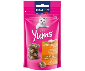 Katt - Vitakraft Cat Yums + Chicken and Cat Grass 40g - 31531