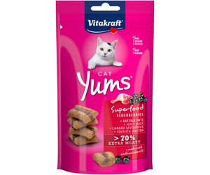 Katt - Vitakraft - Cat Yums® superfood with Duck and Elderberry 40g - 39810