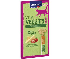 Katt - Vitakraft - Vita®Veggies Liquid Cheese & Tomato6x15g - Cat treat - 58732