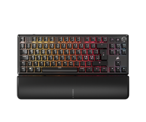 Tastatur - Corsair K70 Core TKL Wireless - Gamingtastatur - Uten numpad - Nordisk - Svart - CH-914901E-ND