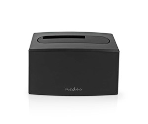 Harddisk - Tilbehør - Nedis HDDUSB3210BK storage drive docking station - HDDUSB3210BK