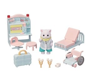 Dukker, Bamser & Utstyr - Sylvanian Families Village Doctor Starter Set - 5054131057056