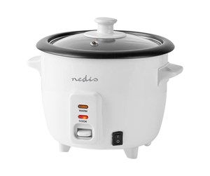 Andre kjøkkenapparater - Nedis KARC06WT - rice cooker - white - KARC06WT