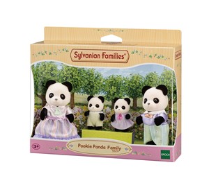 Dukker, Bamser & Utstyr - Sylvanian Families Pookie Panda Family - 5529