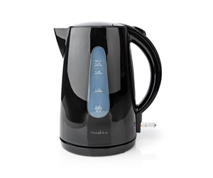 Vannkoker - Nedis Vannkoker KAWK130EBK electric kettle - Svart - 2200 W - KAWK130EBK