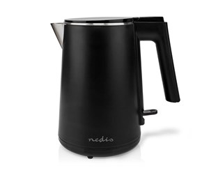 Vannkoker - Nedis Vannkoker KAWK360EBK electric kettle - Svart - 1500 W - KAWK360EBK