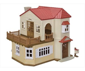 Dukker, Bamser & Utstyr - Sylvanian Families Red Roof Country Home - 5708