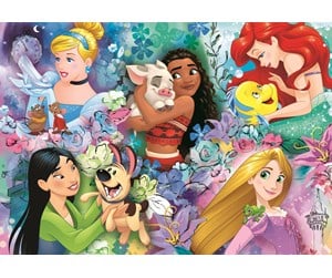 Puslespill - Clementoni Jigsaw Puzzle Super Color Disney Princess II 60 pcs. Gulv - 26995