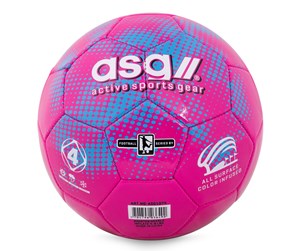 Sport & Fitness - ASG Football Pink/Blue size 4 - ASG1074I4