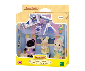 Dukker, Bamser & Utstyr - Sylvanian Families Nursery Friends - Sleepover Party Trio - 5750