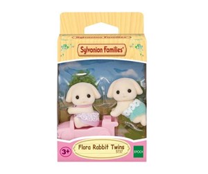 Dukker, Bamser & Utstyr - Sylvanian Families Flora Rabbit Twins - 5737