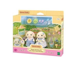 Dukker, Bamser & Utstyr - Sylvanian Families Blossom Gardening Set - Flora Rabbit Sister & Brother - 5736