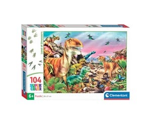 Puslespill - Clementoni Jigsaw Puzzle Super Color Trolls 3 104pcs. Gulv - 25768