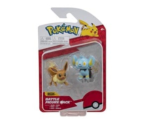 Pokemon - Jazwares BATTLE FIGURE SHINX AND EEVEE - PKW2647