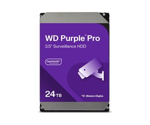 Harddisk - WD Purple Pro 240PURP - hard drive - 24 TB - surveillance smart video - SATA 6Gb/s - 24TB - Harddisk - WD240PURP - SATA-600 - 3.5" - WD240PURP