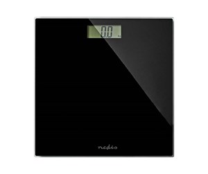 Personvekt - Nedis PESC500BK - bathroom scales - black - PESC500BK