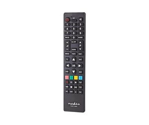 Fjernkontroll - Nedis TVRC1140BK universal remote control - black - TVRC1140BK