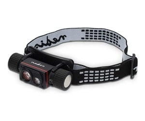 Lommelykter  - Nedis - head flashlight - LED x 2 - 10 W - 6500-8000 K - black - LHLR10WBK