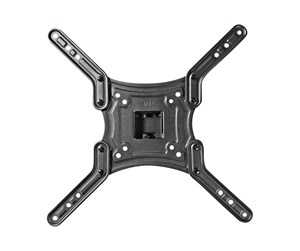 Veggmontering, AV-braketter & AV-møbler - Nedis TVWM1330BK bracket - full-motion - for TV - black 30 kg 55" 100 x 100 mm - TVWM1330BK