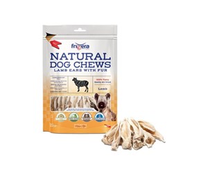 Hund - Frigera - Natural Dog Chews Lamb ears with fur 100g - 402285861778