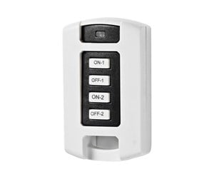 Smarthus - Nedis RF Smart Remote - remote control - black / white - RFRC220WT