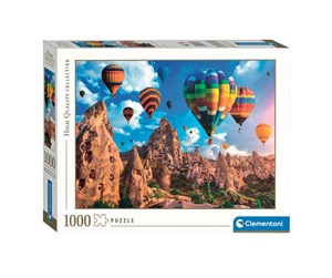 Puslespill - Clementoni Jigsaw Puzzle Balloons in Cappadocia 1000pcs. Gulv - 39825