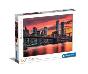 Puslespill - Clementoni Jigsaw Puzzle Easy River At Dusk 1500pcs. Gulv - 31693