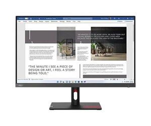 Skjerm - 27" Lenovo ThinkVision S27i-30 - 63DFKAT4EU