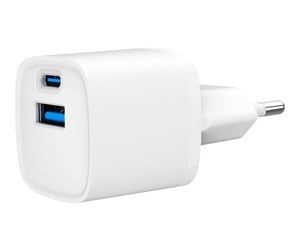 Mobil - Adaptere og ladere - Gembird power adapter - USB Type A 24 pin USB-C - 20 Watt - TA-UC-PDQC20-W-01