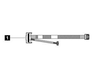 Diverse kabel - Lenovo storage cable kit - 4X97A93832