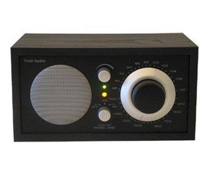 DAB, nettverks- og klokkeradio - Tivoli Audio CLASSIC Model ONE - Black/Silver - AM/FM - Mono - Svart - M1BBS